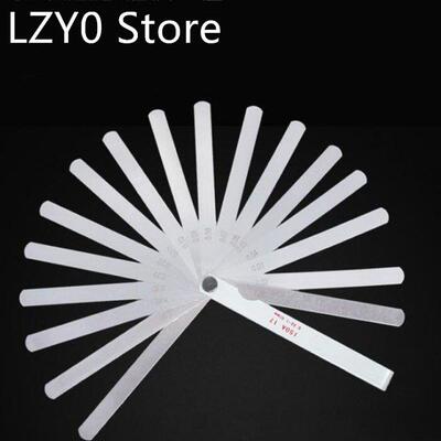 0.03-1.0mm Stainless Steel Feeler Gauge Gap Ruler 32 Blade M