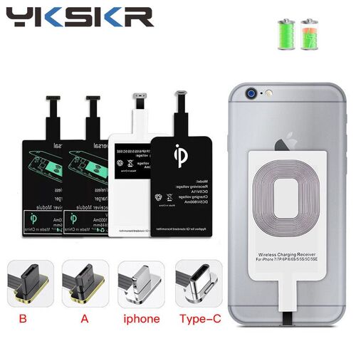 Qi WiReleSS ChaRgeR ReCeiveR SUppoRT MiCRo USB Type C FaST W