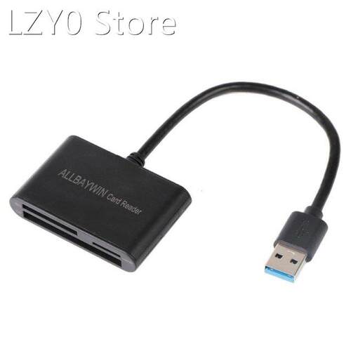 USB Memory Card Reader Hub 3 in 1 USB 3.0 Adapter with USB 3