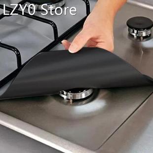 4Pcs Stove Protector Cover Liner Non-Stick Stovetop Burner P