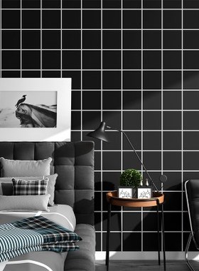 Wood Grain Marble Black Self adhesive Wallpaper Vinyl Contac