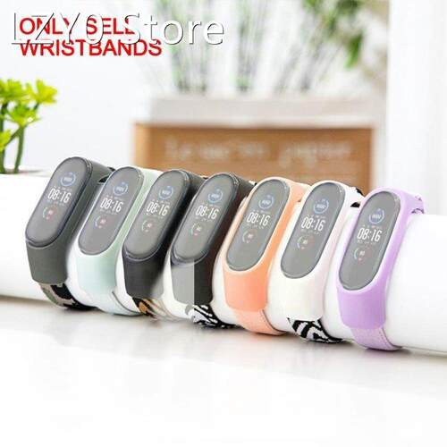 Nylon Loop Strap For Xiaomi Mi Band 6 5 4 3 Adjustable Band