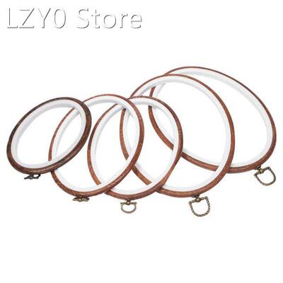 Sewing Tools 5Pcs Embroidery Hoops Circle Cross Stitch Hoop