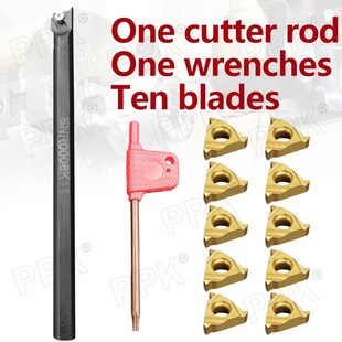 SNR0008K11 Internal Tool Boring Holder+ Wrench + 10pcs 11IR