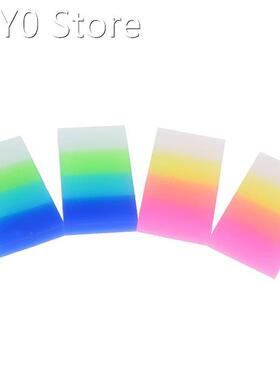 1pcs Creative Rainbow Candy Color Eraser Children Stationery