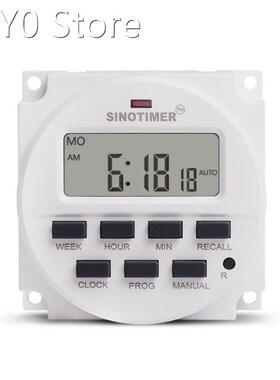TM618N-2 BIG LCD Digital 220V Programmable Timer Switch with