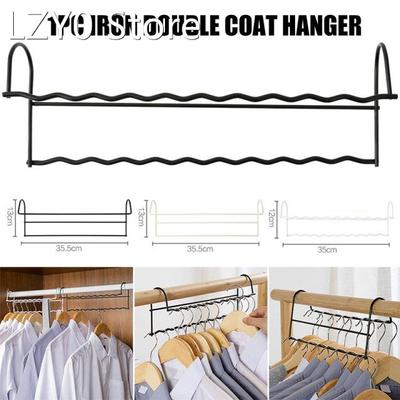 Wrought Iron Double Layer Dislocation Hanger Space-saving St