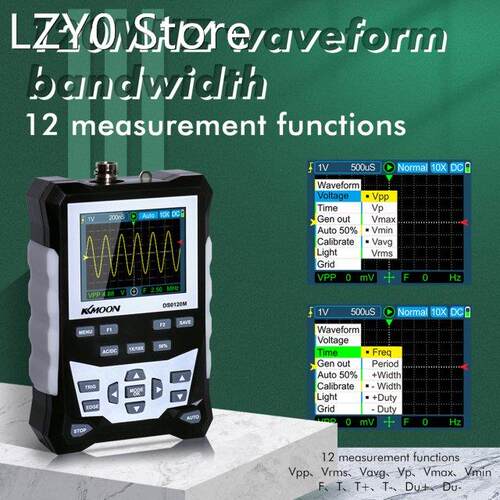 DS0120M Digital Oscilloscope 320x240 TFT Color Screen Oscill
