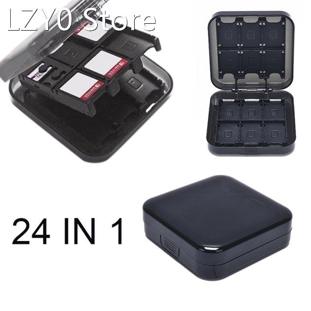 Waterprrof Shell Switch Game Card Storage Box 24 In 1 Game C