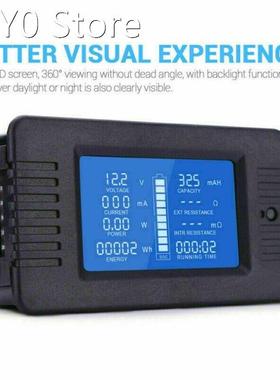 100A DC Voltmeter Ammeter Monitor Multi-function Wattmeter B