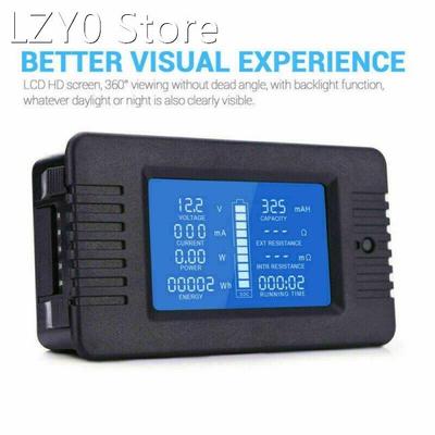 100A DC Voltmeter Ammeter Monitor Multi-function Wattmeter B