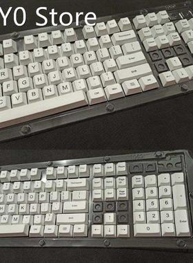 ANSI Layout Dye Subbed 108Keys Cherry Profile White Keycap f