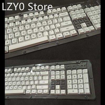 ANSI Layout Dye Subbed 108Keys Cherry Profile White Keycap f