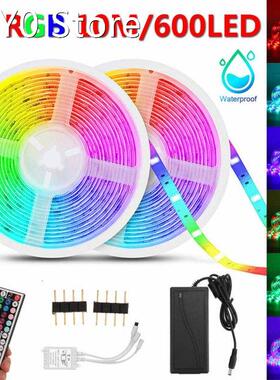 10M 600 LED Strip Lights Waterproof Colorful RGB 2835 LED Fl