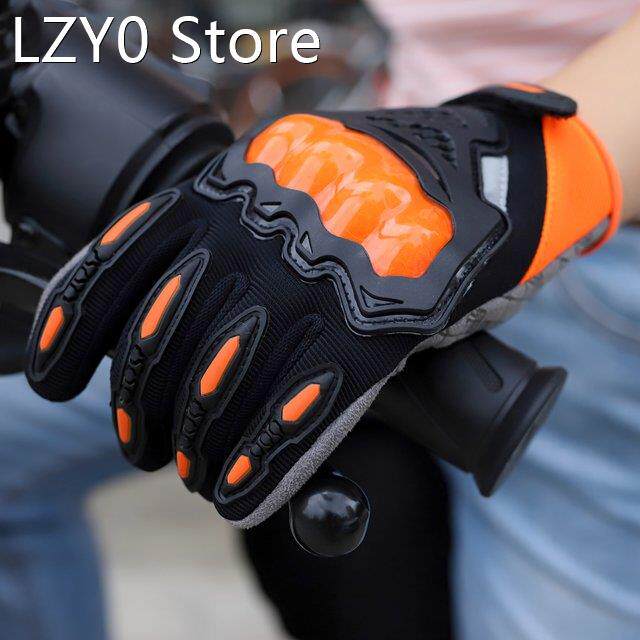 Men’s Women Warm Import Leather Motorcycle Gloves Wate