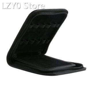 12 Pens Fountain Pen/Roller Pen Faux Leather Zipper Case Hol
