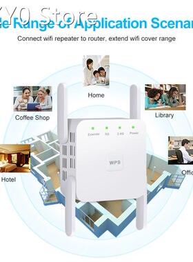 5G WiFi Repeater WiFi Amplifier 5Ghz WiFi Long Range Extende