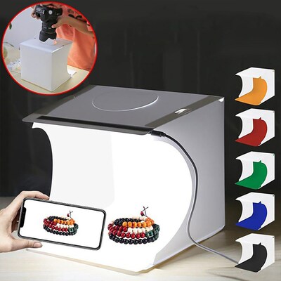 Folding Portable 1100LM Lightbox Softbox Light Photo Lighti