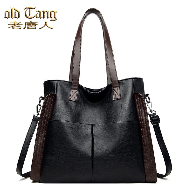 OLD TANG Women Leather Handbags Messenger Bag Designer Cros