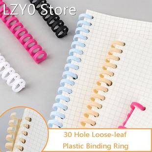 Spring leaf Binding Rings Loose Spiral Ring Plastic For