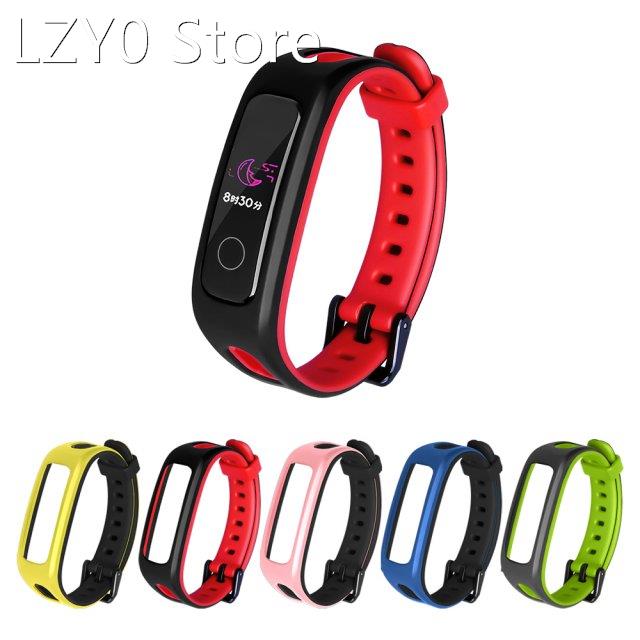 Soft Silicone Strap For Huawei Band 4e 3e Honor Band 4 Runni