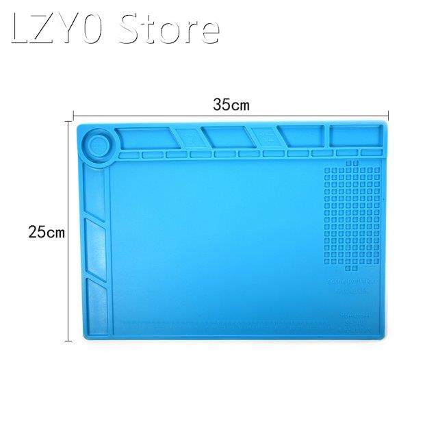 Heat-Resistant Silicone Mat S-140 35x25cm Soldering Repair I