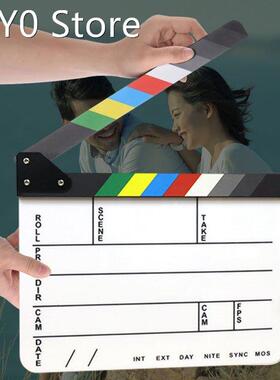 Director Video Scene Colorful Clapperboard TV Movie Clip Fil
