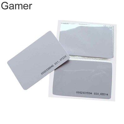 125Khz ID EM4100 TK4100 Read Only Blank Card Keyfob RFID Pr