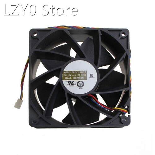 120mm 12cm High Speed Cooling Fan DBPJ1238B2G 12V 4pin Ball