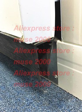 35x77mm EPDM foaming Cold storage Door Sealing strip double-