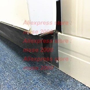 35x77mm EPDM foaming Cold storage Door Sealing strip double-