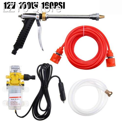 12V 100W High Pressure Water Pump Diaphragm Self Priming Wat