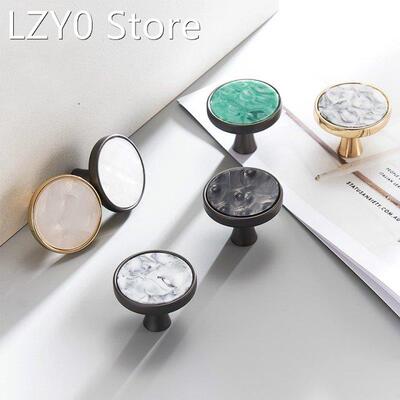 32mm Nordic Gold Cabinet Knobs and Handles Fashion Hanging H