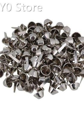 100x Silver Conical Head Iron 20mm Upholstery Nails Tacks St