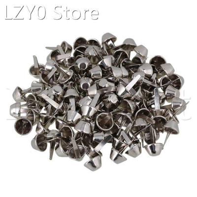 100x Silver Conical Head Iron 20mm Upholstery Nails Tacks St