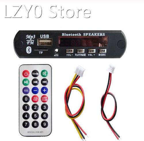 1Set Standard Wireless Bluetooth 12V MP3 WMA Decoder Board A