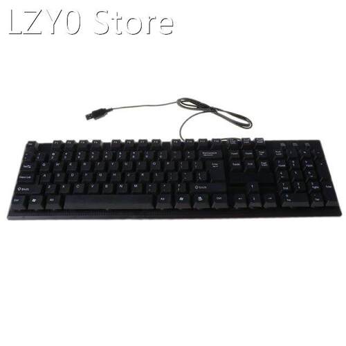 Russian Arabic French spanish USB Wired Silent Keyboard Wate