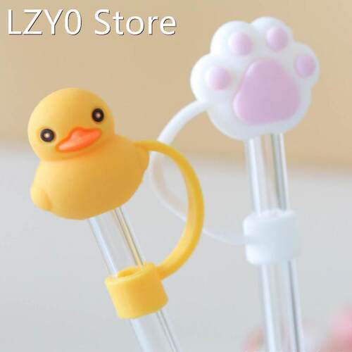 Silicone Straw Covers For Straw Reusable Drinking Dust Proof