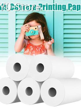 10rolls Photo Accessories Thermal Paper Wood Pulp Kids Camer