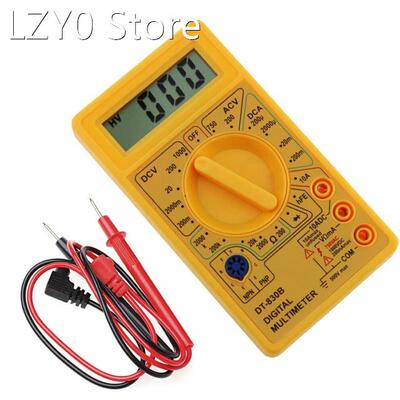 DT-830B Multimeter LCD Auto Range Digital Voltmeter Ohmmeter