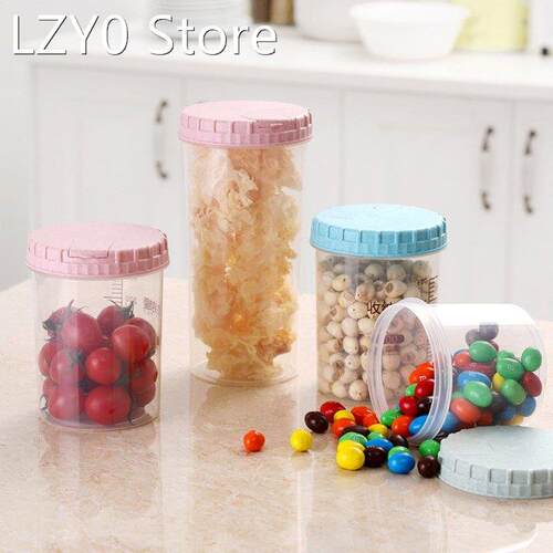 Hot New 300/500/700/1100/1800ml Platstic Transparent Food S