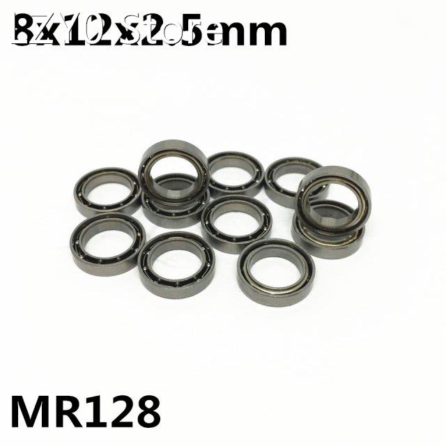 10Pcs MR128 L-1280 678 open 8x12x2.5mm Deep groove ball bear