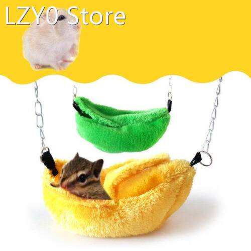 New Hamster Hanging House Hammock Cage Sleeping Nest Pet Bed
