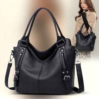 Women Handbag Leather Luxury Women Bag Designer Big Capacit