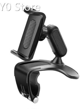 Car Dashboard 360 Rotation Rearview Mirror Mount Cellphone H