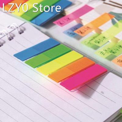 100 sheets Self Adhesive Memo Pad Fluorescent paper Sticky N