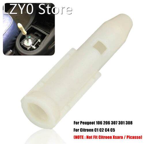 2pcs Car Gear Shift Knob Sleeve Adapter for Peugeot 106 107