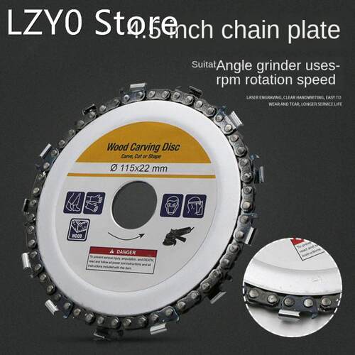 4.5 Inch Chain Grinder Chain Saws Disc Woodworking Chain Pla