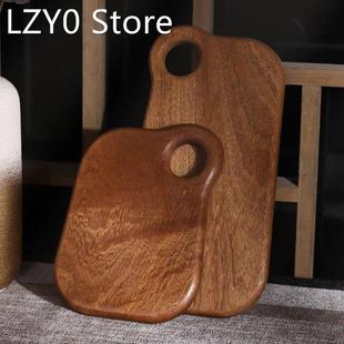 Ebony Wooden Cutting Board Kitchen Chopping Board Food Servi