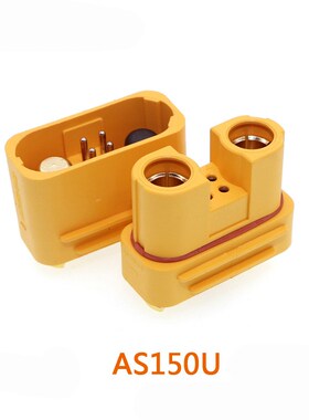 2PCs Amass AS150U Plug Connector 2.0mm Banana Head 18AWG An